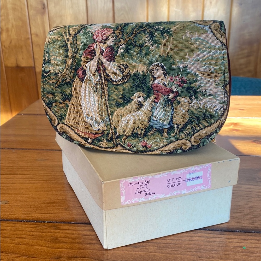 Vintage Fine Arts Bag Co. clutch